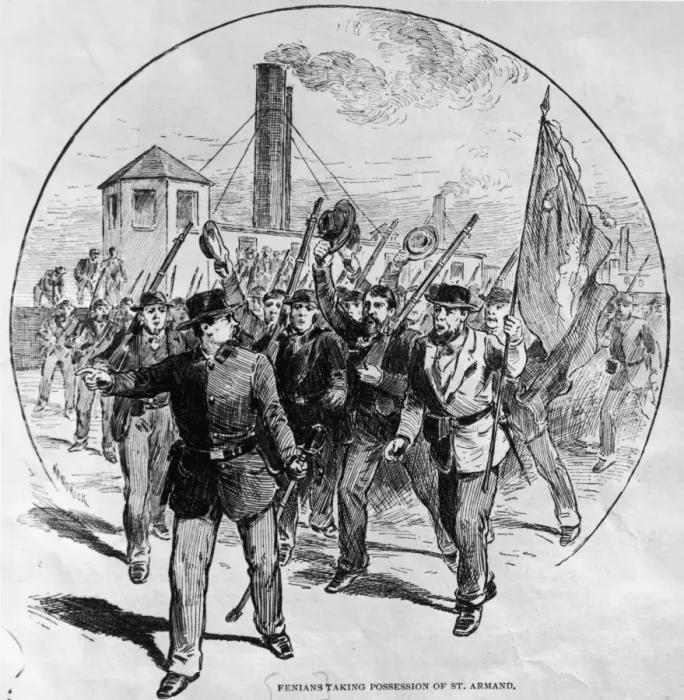 Framed Print : Fenian Raids Framed Print : Fenian Raids