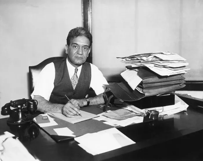 Framed Print : Ferdinand Pecora Seated in His Office Framed Print : Ferdinand Pecora Seated in His Office