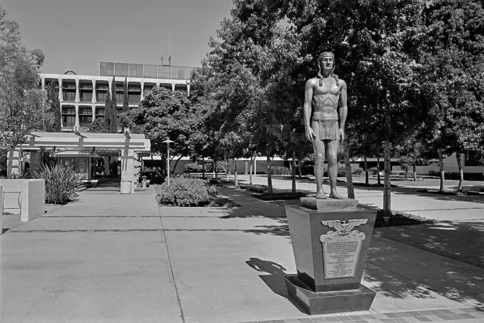 Framed Print : Fernando Outside Van Nuys Civic Center Framed Print : Fernando Outside Van Nuys Civic Center