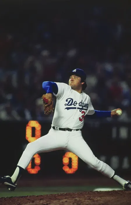 Framed Print : Fernando Valenzuela Pitching Framed Print : Fernando Valenzuela Pitching