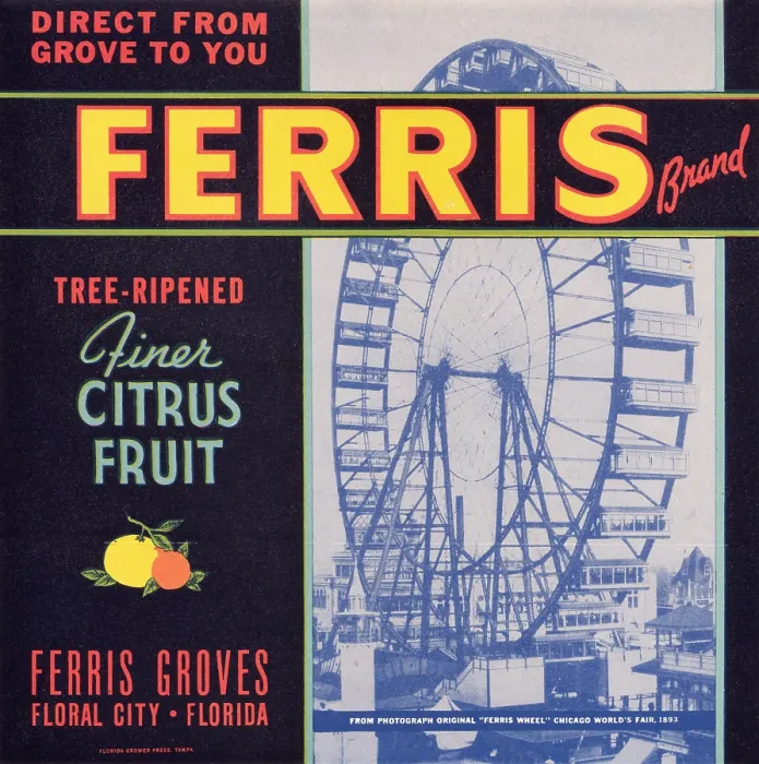 Framed Print : Ferris Brand Framed Print : Ferris Brand
