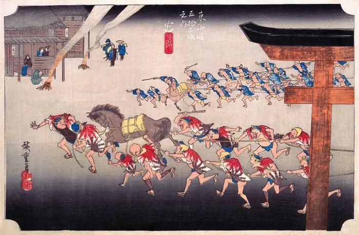 Framed Print : Festival at Atsuta Temple Framed Print : Festival at Atsuta Temple
