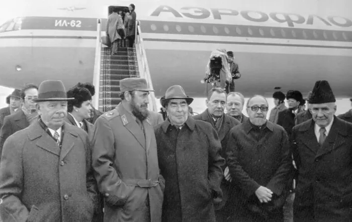 Framed Print : Fidel Castro and Carlos Rodriguez with Russian Leaders Framed Print : Fidel Castro and Carlos Rodriguez with Russian Leaders