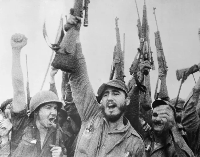 Framed Print : Fidel Castro Cheering Framed Print : Fidel Castro Cheering