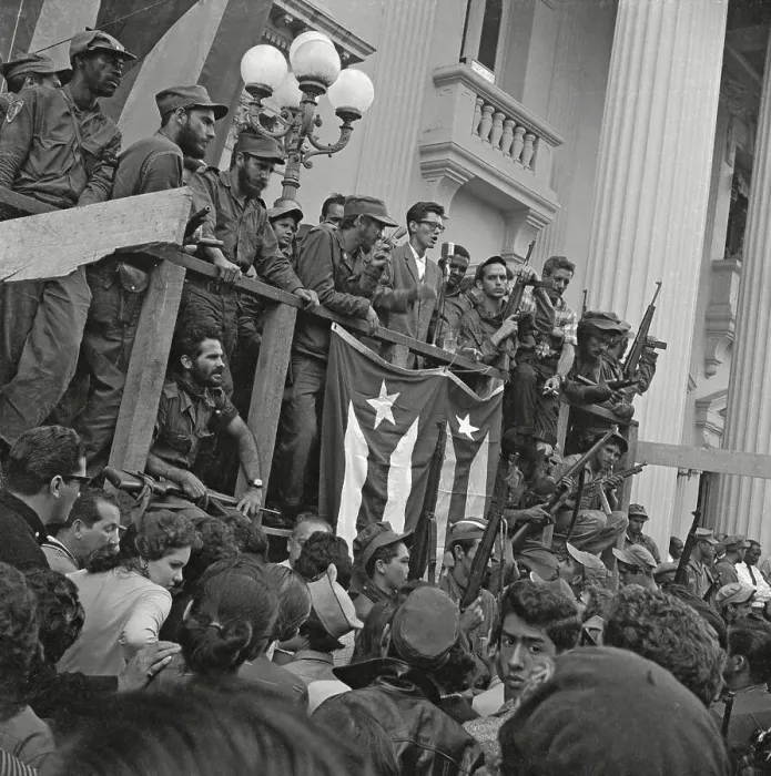 Framed Print : Fidel Castro and Dignitaries on Podium during March to Havana Ceremony Framed Print : Fidel Castro and Dignitaries on Podium during March to Havana Ceremony