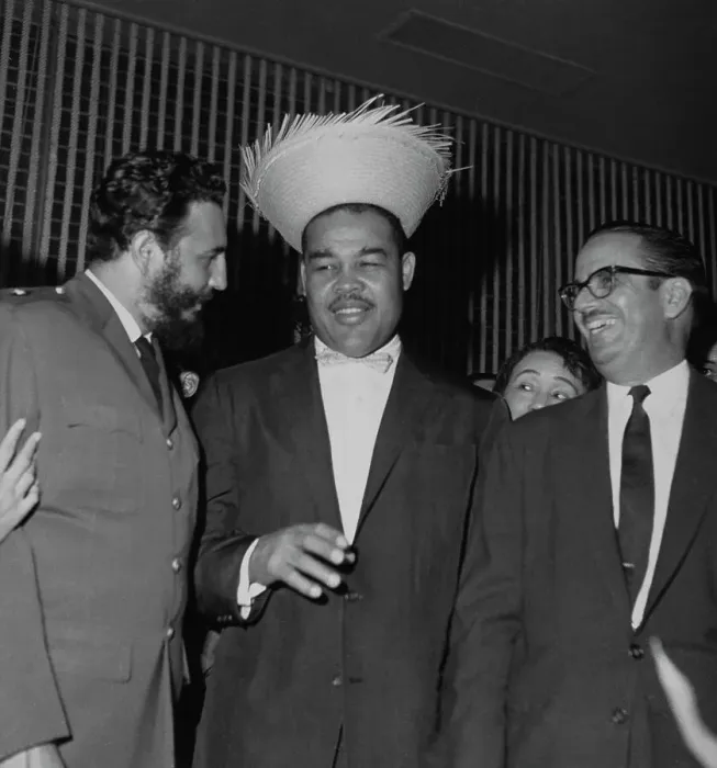 Framed Print : Fidel Castro And Joe Louis Framed Print : Fidel Castro And Joe Louis
