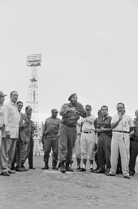 Framed Print : Fidel Castro Throwing Baseball Framed Print : Fidel Castro Throwing Baseball