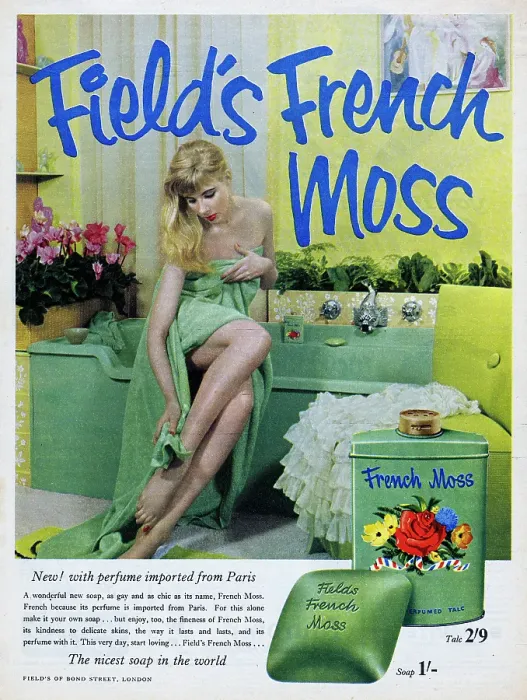 Framed Print : Field's French Moss Framed Print : Field's French Moss