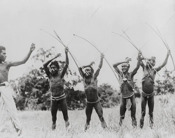 Framed Print : Fierce Native Archers Framed Print : Fierce Native Archers