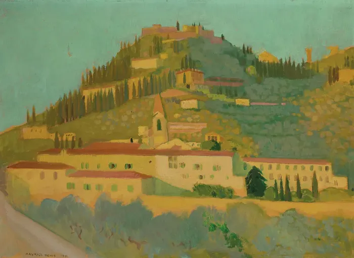 Framed Print : Fiésole, 1931. Private Collection. Artist Denis, Maurice (1870-1943) Framed Print : Fiésole, 1931. Private Collection. Artist Denis, Maurice (1870-1943)