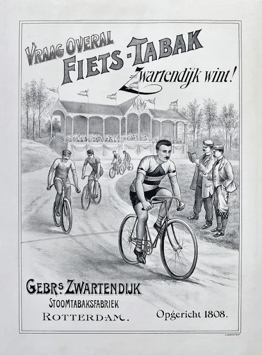 Framed Print : Fiets Tabak