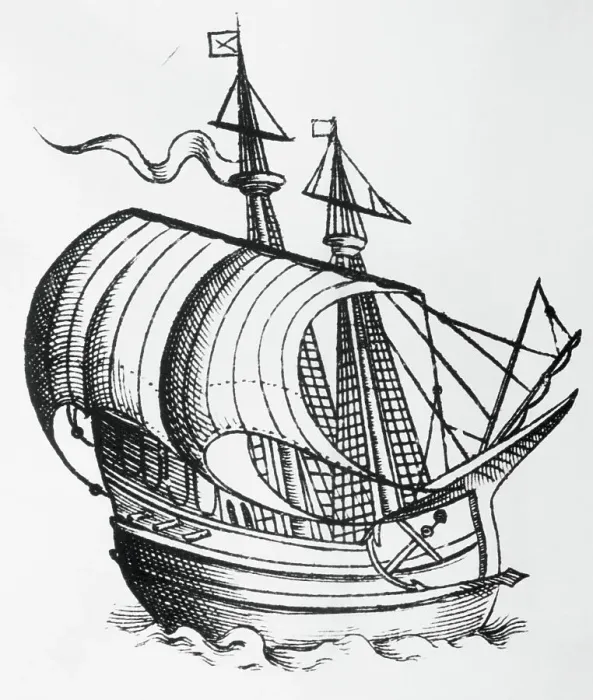Framed Print : Fifteenth Century Caravel Framed Print : Fifteenth Century Caravel