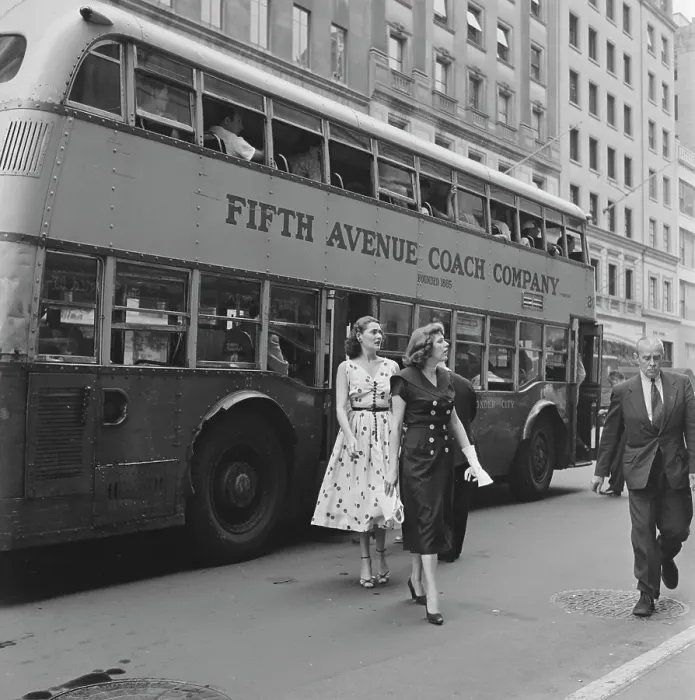 Framed Print : Fifth Avenue Coach Company Framed Print : Fifth Avenue Coach Company