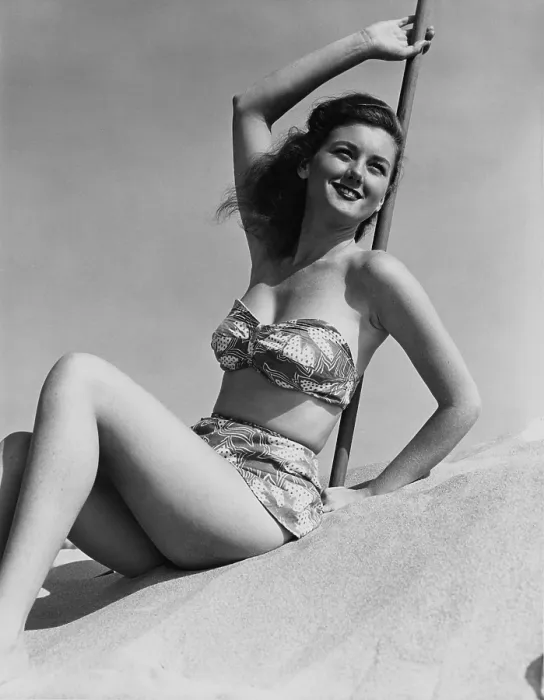 Framed Print : Fifties Bikini Framed Print : Fifties Bikini