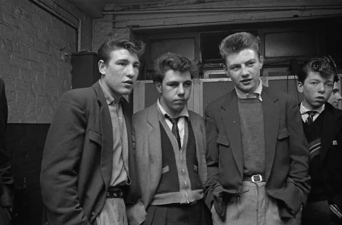 Framed Print : Fifties Teenagers Framed Print : Fifties Teenagers