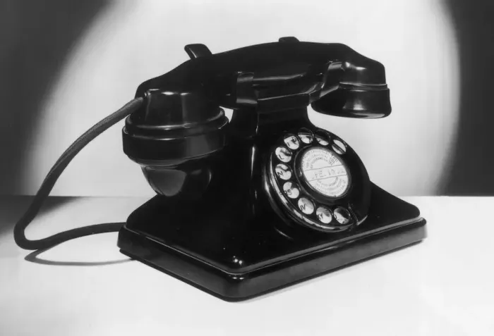 Framed Print : Fifties Telephone Framed Print : Fifties Telephone