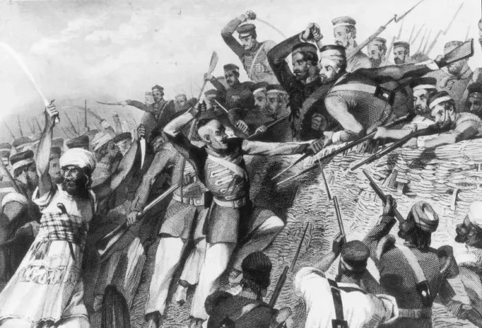 Framed Print : Fighting At Lucknow Framed Print : Fighting At Lucknow