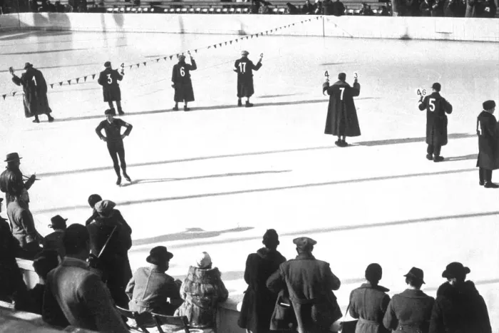 Framed Print : Figure Skating Judges Framed Print : Figure Skating Judges