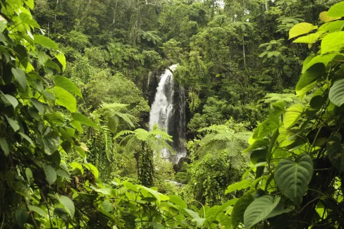 Framed Print : Fiji, Taveuni Island, Bouma Falls Framed Print : Fiji, Taveuni Island, Bouma Falls