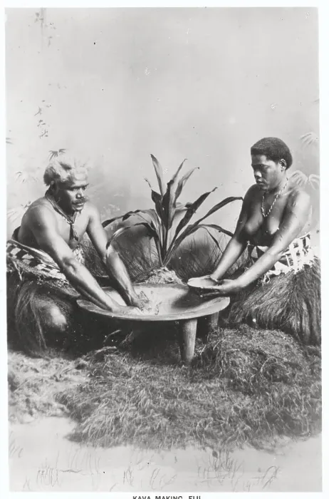 Framed Print : Fijians Making Kava Framed Print : Fijians Making Kava