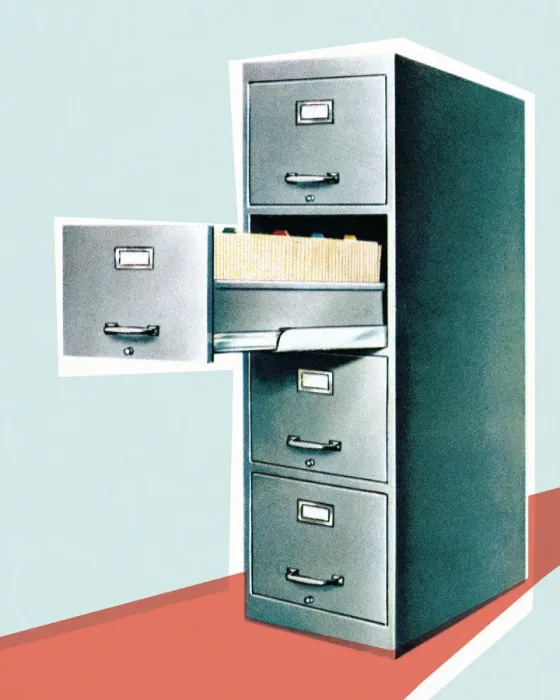 Framed Print : File cabinet Framed Print : File cabinet