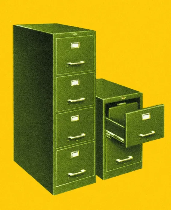 Framed Print : File Cabinets Framed Print : File Cabinets