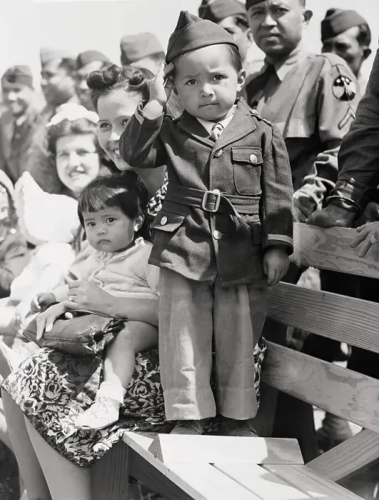 Framed Print : Filipino Child Giving Salute Framed Print : Filipino Child Giving Salute