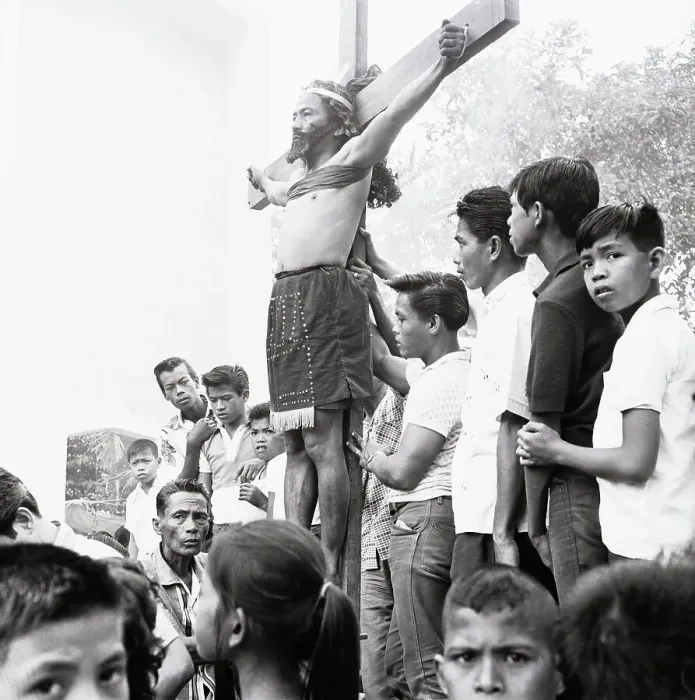 Framed Print : Filipinos Create Reenactment for Holy Week Framed Print : Filipinos Create Reenactment for Holy Week