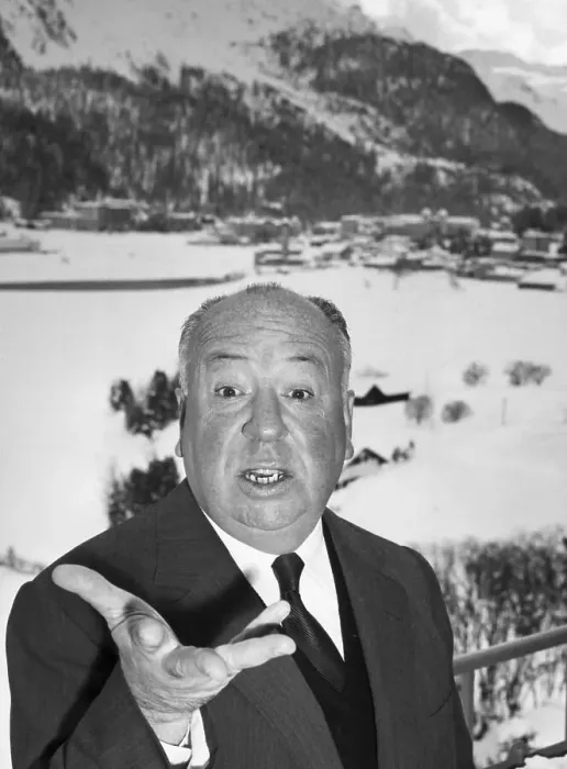 Framed Print : Film Director Alfred Hitchcock Framed Print : Film Director Alfred Hitchcock