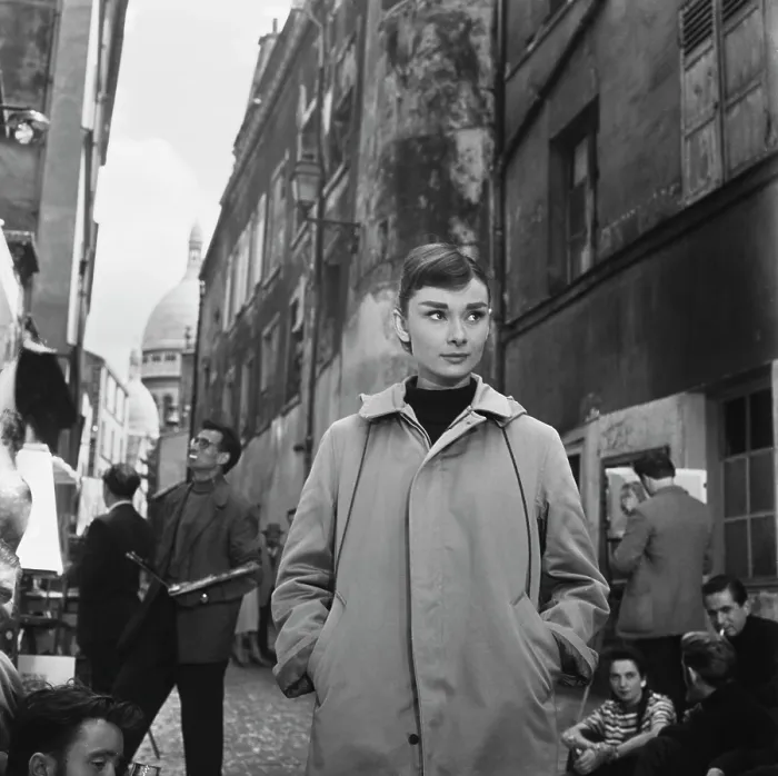 Framed Print : Filming Funny Face, 1956 Framed Print : Filming Funny Face, 1956