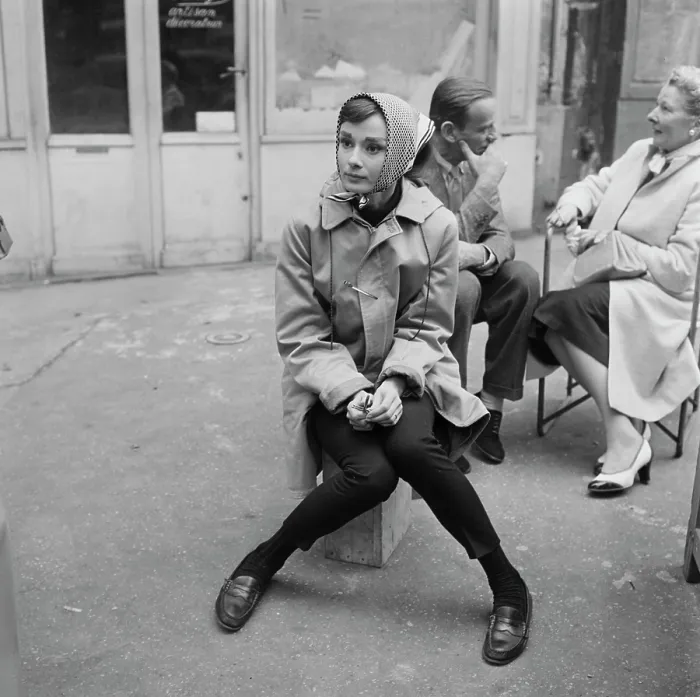 Framed Print : Filming Funny Face, 1956 Framed Print : Filming Funny Face, 1956