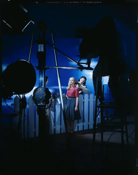 Framed Print : Filming a Movie Scene Framed Print : Filming a Movie Scene