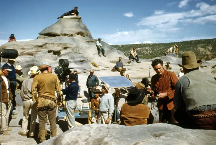 Framed Print : Filming Rocky Mountain on location Framed Print : Filming Rocky Mountain on location