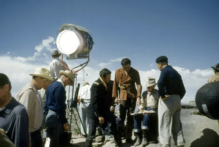 Framed Print : Filming Rocky Mountain on location Framed Print : Filming Rocky Mountain on location