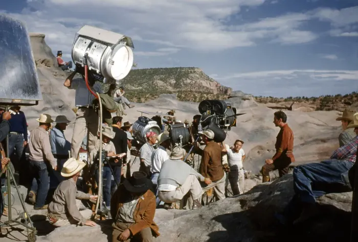 Framed Print : Filming Rocky Mountain on location Framed Print : Filming Rocky Mountain on location