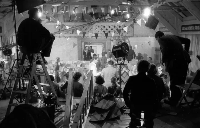 Framed Print : Filming Village Framed Print : Filming Village