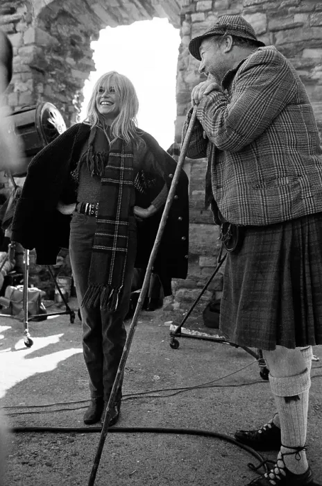 Framed Print : Filming Two Weeks In September Framed Print : Filming Two Weeks In September