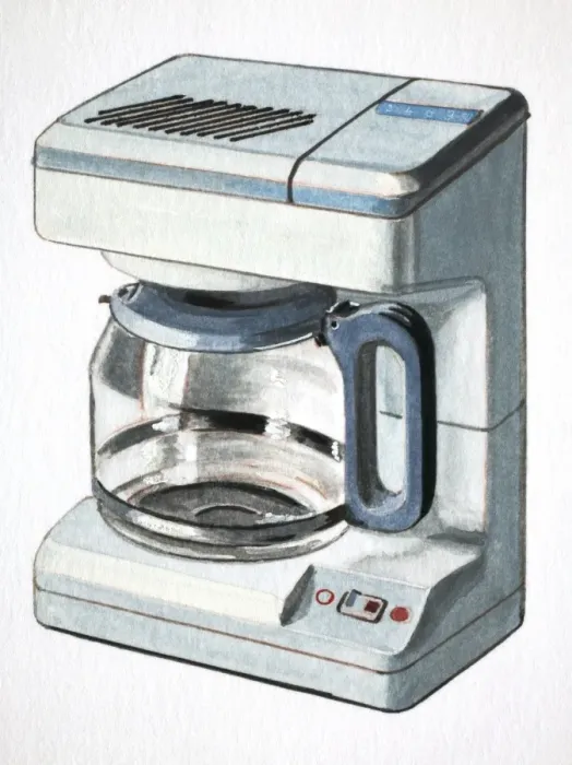 Framed Print : Filter coffee machine Framed Print : Filter coffee machine
