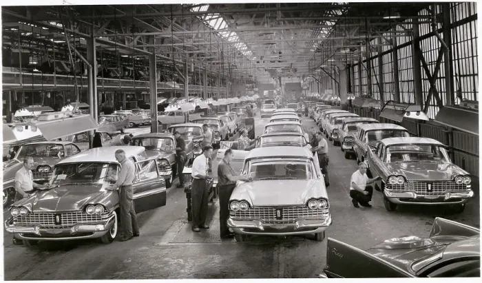 Framed Print : Final Check for Plymouth Cars Framed Print : Final Check for Plymouth Cars