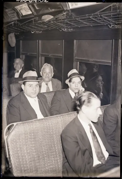 Framed Print : Fiore and Edward Grimaldi on Train Framed Print : Fiore and Edward Grimaldi on Train