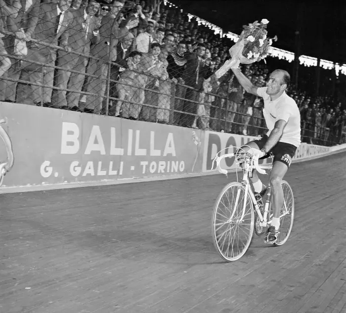 Framed Print : Fiorenzo Magni Riding with Bouquet of Flowers Framed Print : Fiorenzo Magni Riding with Bouquet of Flowers