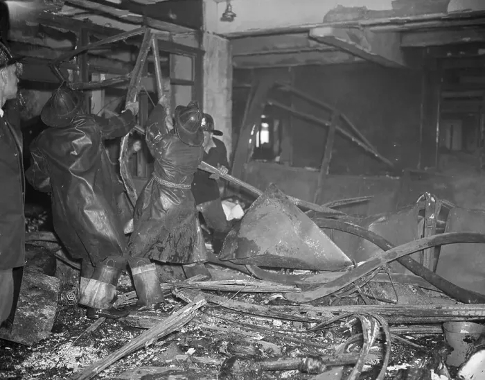 Framed Print : Fire Amidst Wreckage Of Plane In Empire Framed Print : Fire Amidst Wreckage Of Plane In Empire