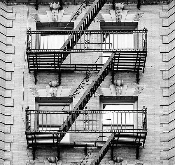 Fire escapes, New York City