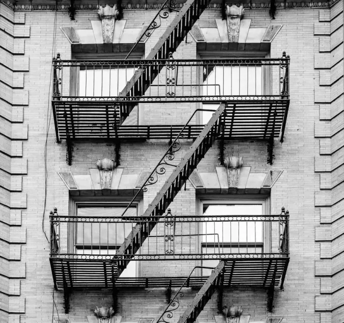 Framed Print : Fire escapes, New York City Framed Print : Fire escapes, New York City