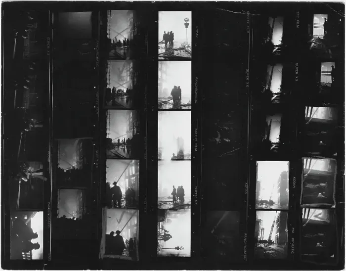 Framed Print : Firefighting During The Blitz