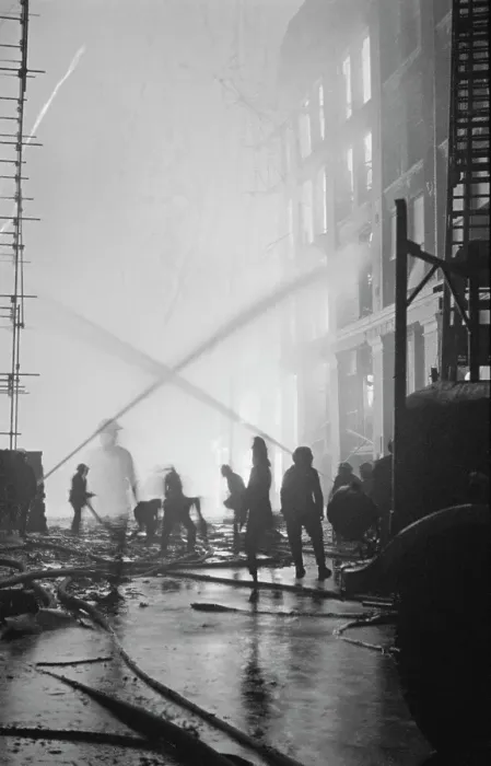 Framed Print : Firefighting During The Blitz