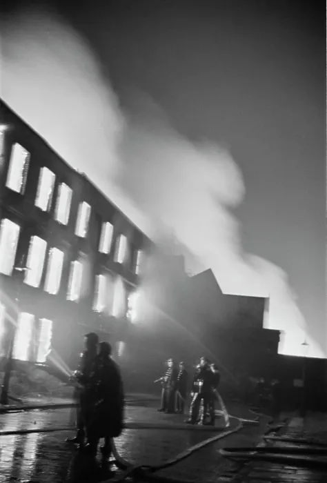 Framed Print : Firefighting During The Blitz Framed Print : Firefighting During The Blitz