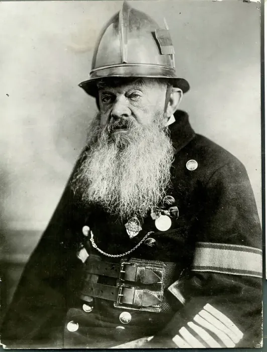 Framed Print : Fireman Karl Bisswurm Framed Print : Fireman Karl Bisswurm