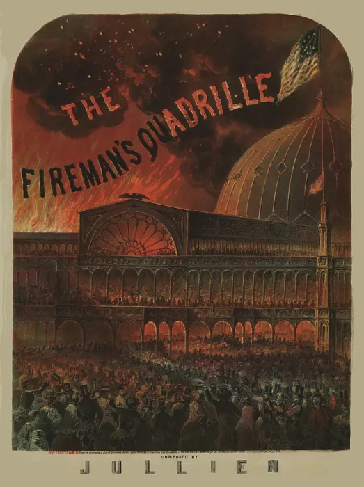 Framed Print : The fireman's quadrille Framed Print : The fireman's quadrille