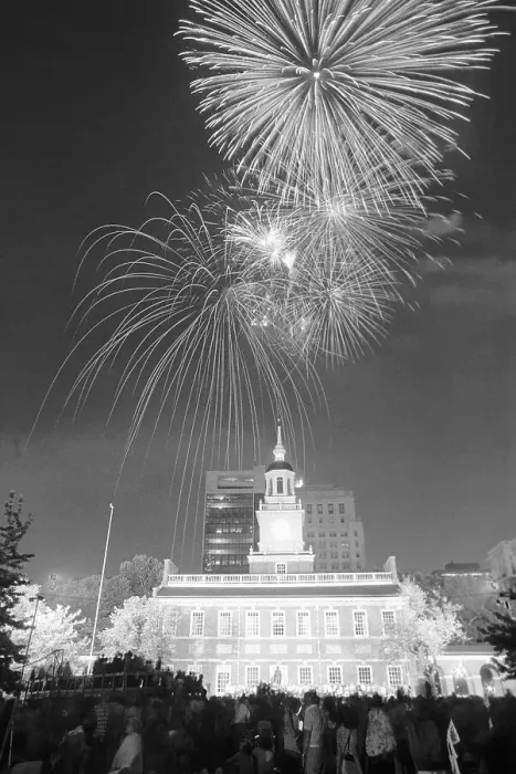 Framed Print : Fireworks on the Fourth of July Framed Print : Fireworks on the Fourth of July